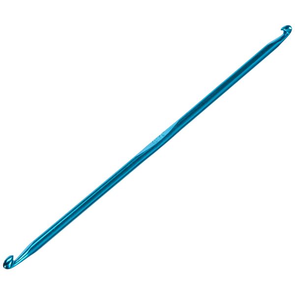 Prym Tunisian Crochet Hook, Aluminum, Turquoise, 6 mm