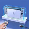 Dust Cover with 16 LED Colors Light Base for Nintendo Switch/OLED,Slim Dock Case