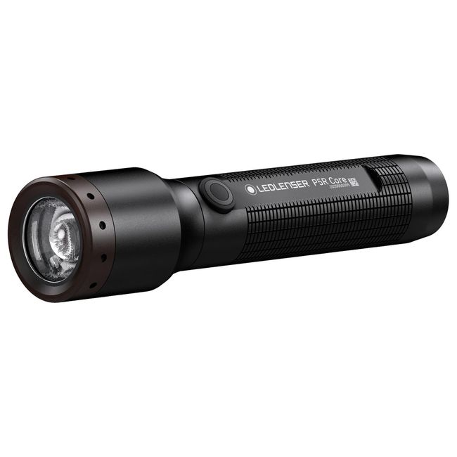 Ledlenser P5R Core LED Flashlight, USB Rechargeable, Black, Small