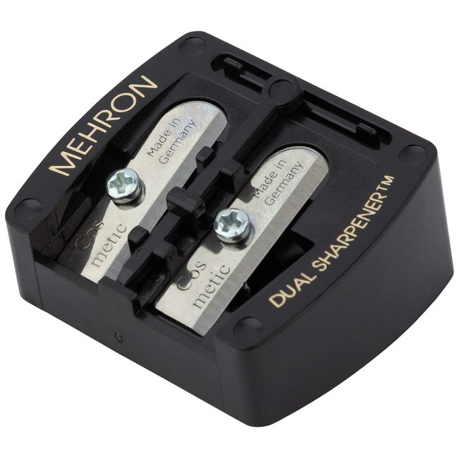 Mehron Makeup Pro-Pencil Dual Sharpener (Black)