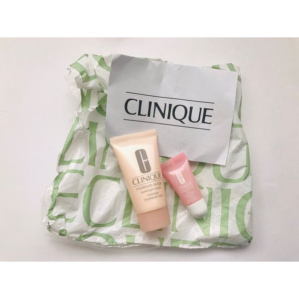 Clinique Moisture Surge Overnight Mask & Moisture Surge Lip Hydro Lip Treatment