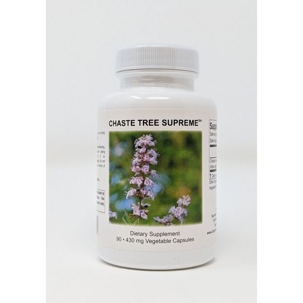 Chaste Tree Supreme 90 Caps for PMS, Hormone Balancing, Prostate, Antimicrobial