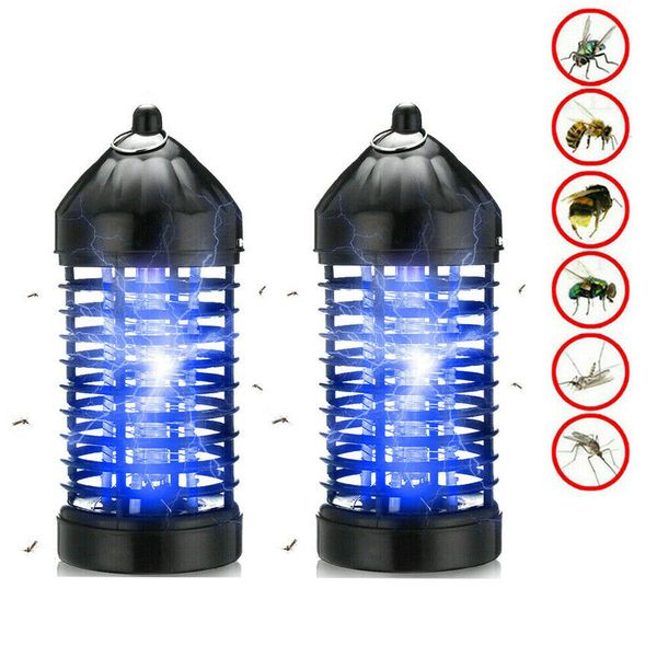 2Pack Electric Mosquito Fly Bug Insect Zapper Killer Trap Lamp Pest Control 110V