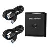 Nicear USB 3.0 Bidirectional Switch Selector 2 To 1 PCs Sharing Or 1 To 2 Hub For Keyboard Mouse Scanner Printer Compatible With Mac Windows Linux
