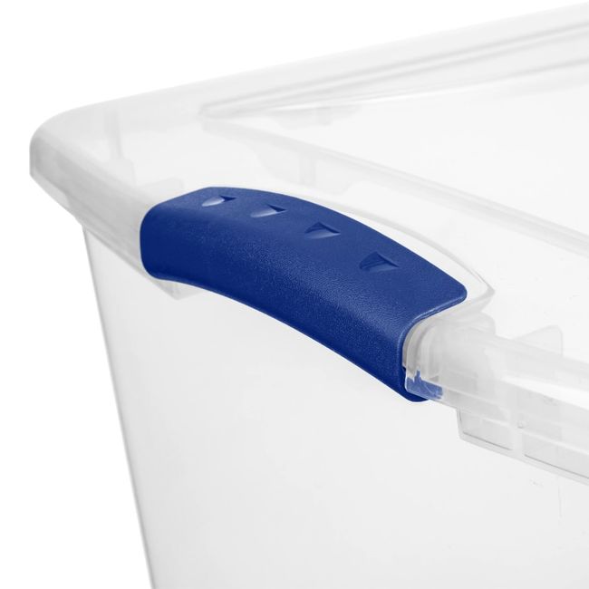 Sterilite Storage Box with Latching Lid - Clear - 66 Quart, 66