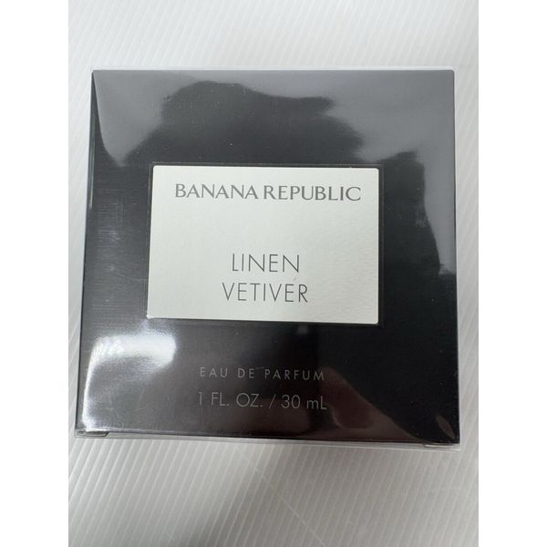 Linen Vetiver by Banana Republic, 1 oz EDP Spray for Unisex New sealed