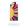 Trimits Half Stitch Tapestry Kit, Printed Canvas, Threads, Needle & Instructions, Glasses Case, Sunrays