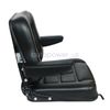 Lawn Mower Tractor Forklift Seat Excavator Universal Adjustable Backrest Armrest
