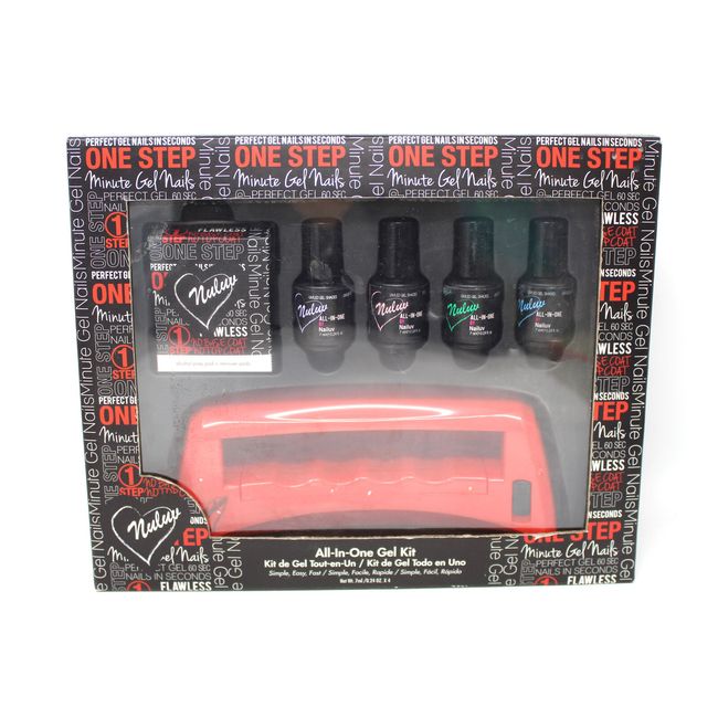 Nailuv All-In-One Gel Nail Polish Kit 6 Pieces