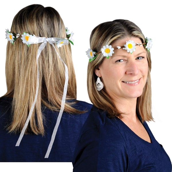 Beistle Party Costumes Decoration Daisy Headband - 12 Pack, (1/Pkg)
