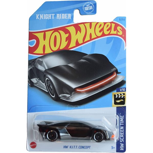 Hot Wheels K.I.T.T. Concept, HW Screen Time 1/10 [Knight Rider]