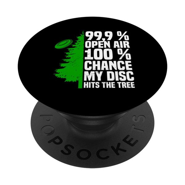 Frisbee Golf Disc Golf Funny PopSockets Swappable PopGrip