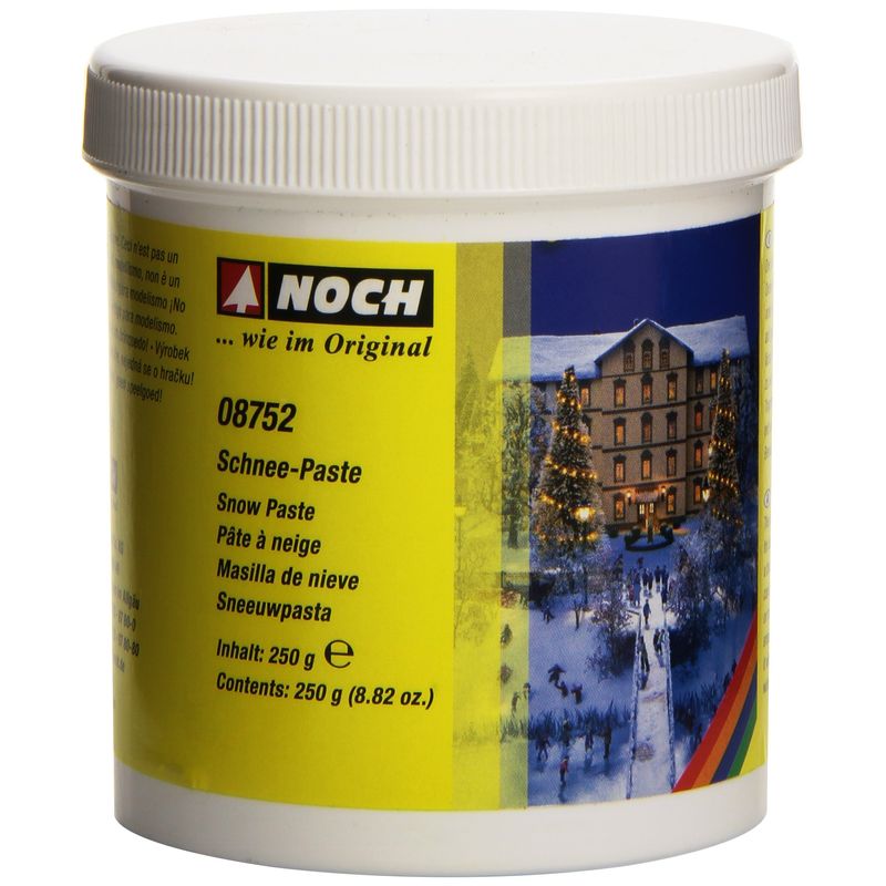 NOCH® Snow Paste for Winter Landscapes in Model Making 250ml for Gauge ...