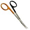 2 IRIS SCISSORS 4.5"CURVED HIGH GRADE SUPERCUT DENTAL SURGICAL INSTRUMENT