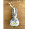 Handmade felt Easter decorations hanging ornaments bunny, chicken, egg (sheep)