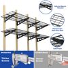WORKPRO 2-Pack 2x6FT Garage Wall Shelving, 72” x 24” Heavy Duty Wall Mounted
