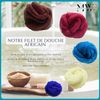 African Bath Net, Sponge Exfoliating Wash Mitt Shower Bathing Sponge (Cream)
