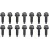 For 1968-81 Camaro, Nova, Firebird; Upper Door Hinge Bolt Set; 14 Piece Bolt Set
