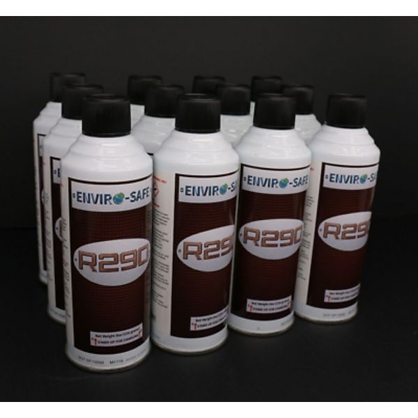 Envirosafe R290 Refrigerant, 12 cans/case R290
