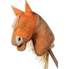 HKM Hobby Horsing Fliegenschutzmaske, Orange, Einheitsgröße