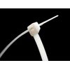 200 x White Cable Ties 100Mm X 2.5Mm Zip Ties