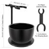Amazing Razor Shaving Kit - Mysterious Black Men's Shaving & Grooming Sets - Safety Razor,Friendly Brush,Great Shaving Stand,Shaving Soap Bowl, Super Stainless Blades