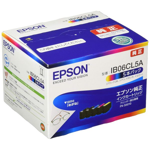 Epson Genuine Ink Cartridges ib06cl5 a 5 Ink Pack Black Only Pack Of 2