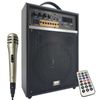 150 Watts 6.5" Rechargeable Guitar Speaker Amp Combo SD USB  Bluetooth MIC