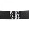 sourcing map B-97 V-Belts 97" Inner Length, B-Section Rubber Drive Belt