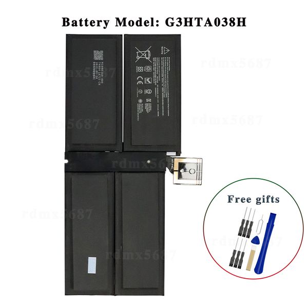 New Battery G3HTA038H For Microsoft Surface Pro 5th Gen 2017 Tablet Series +Tool