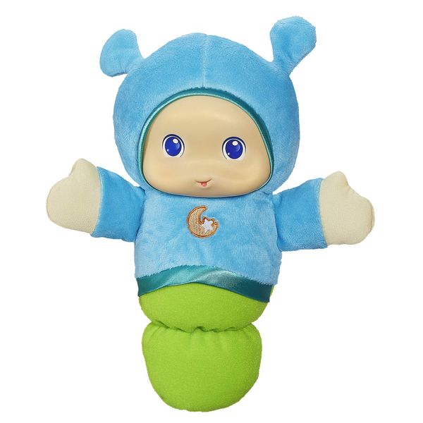 Hasbro Playskool Lullaby Gloworm Toy with 6 tunes, Blue