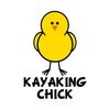 CafePress Kayaking Chick Oval Sticker Oval Car Bumper Sticker
