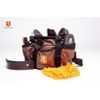 Horsecode Cleaning Bag with Contents 9-Piece Brown