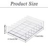 ZDNT Eyeshadow Palette Makeup Organiser,7-Section Divided Plastic Makeup Organizer,Eyeshadow Makeup Storage Organiser,Cosmetics Storage for Makeup Storage,Nail Polish Storage and Eyeshadow Palettes