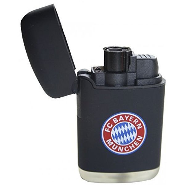 Feuerzeug FC Bayern München | Easy Torch Rubber 2 Stück schwarz