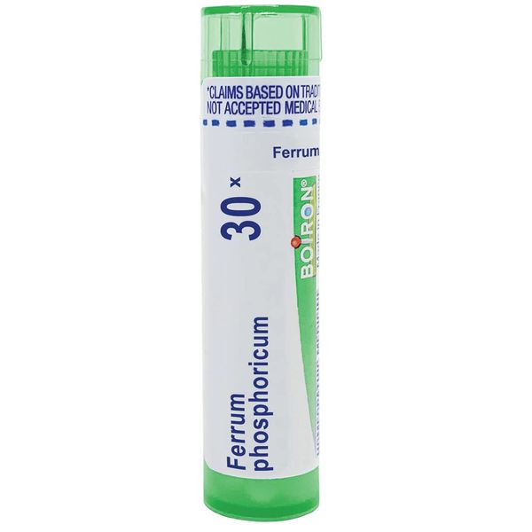 Boiron Ferrum Phosphoricum 30X Md 80 Pellets for Low or mild Fever