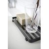 Yamazaki Home Tower bathroom trays, One Size, Black