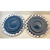 2 NEW Royal Norfolk ‘BLUE BEADE’ Pattern Dinner, Side Plates & Chargers