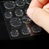 Double-Sided Tape for False Nails, Transparent, Toe Art, Fake Nail Clip, Jelly Tape, For Nail Art Sticker Decals, Double-Sided Adhesive, 720 Sheets (24 Pieces (x 30))