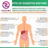 Digestive Enzymes 1000MG plus Prebiotics & Probiotics Supplement, 180 Capsules, 