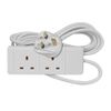 Pro Elec 2 m 2 Way Extension Lead