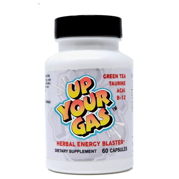 Up Your Gas Herbal Energy Supplement 60 Capsules