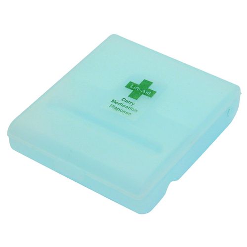 Kowa Seisakusho MC04 Teiko Life Aid Mobile Phone Flap Case Blue