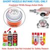 Butane Blow Torch Lighter Adjustable Flame Culinary Torch for Cooking & Jewelry