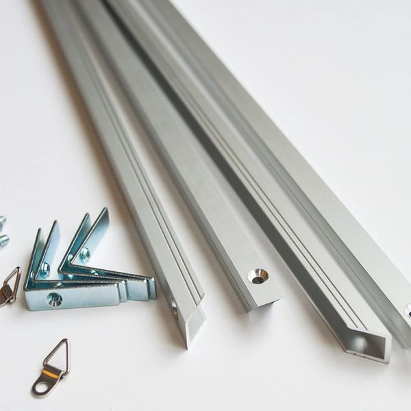 AX Aluminum Frame Member [Silver] B2 Size (B2 Size) (Silver)