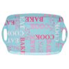 Eat Bake Cook, Pink & Blue Tray