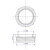 McAlpine CARD-27 1.5" x 1.25" Trap Inlet Reducer - T16