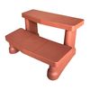 Happy Steps Redwood Durable Hot Tub Spa Steps