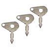 3x Ignition Switch Spare Key Replacement for Leyland Marshall Nuffield Lucas Landini Tractor