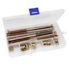 Bed Bolts Hardware Replacement Parts, cSeao 10-Pack M8 x 130mm Socket Cap Bed Mounting Bolt for Furniture (M8 x 130mm)